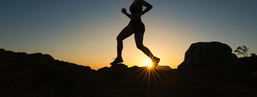 Sunlit running trail through nature, representing the role of movement and exercise in early addiction recovery