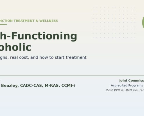 High-functioning alcoholism — hidden signs, real cost, and treatment that protects career and family from Bodhi. Reviewed by Jonathan Beazley, CADC-CAS. Joint Commission and CARF accredited programs.