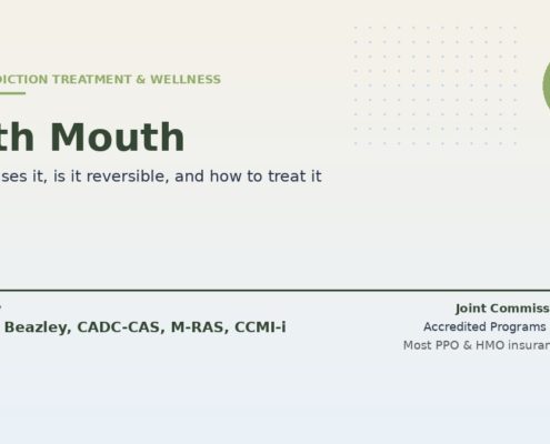 Meth mouth causes, reversibility, and combined dental and addiction treatment from Bodhi. Reviewed by Jonathan Beazley, CADC-CAS. Joint Commission and CARF accredited programs.